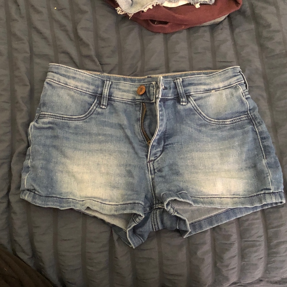High rise shorts